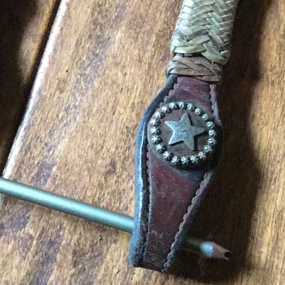 Vintage cowperson tack western ranch riding headstall cowgirl rodeo reining hors - Picture 5 of 10